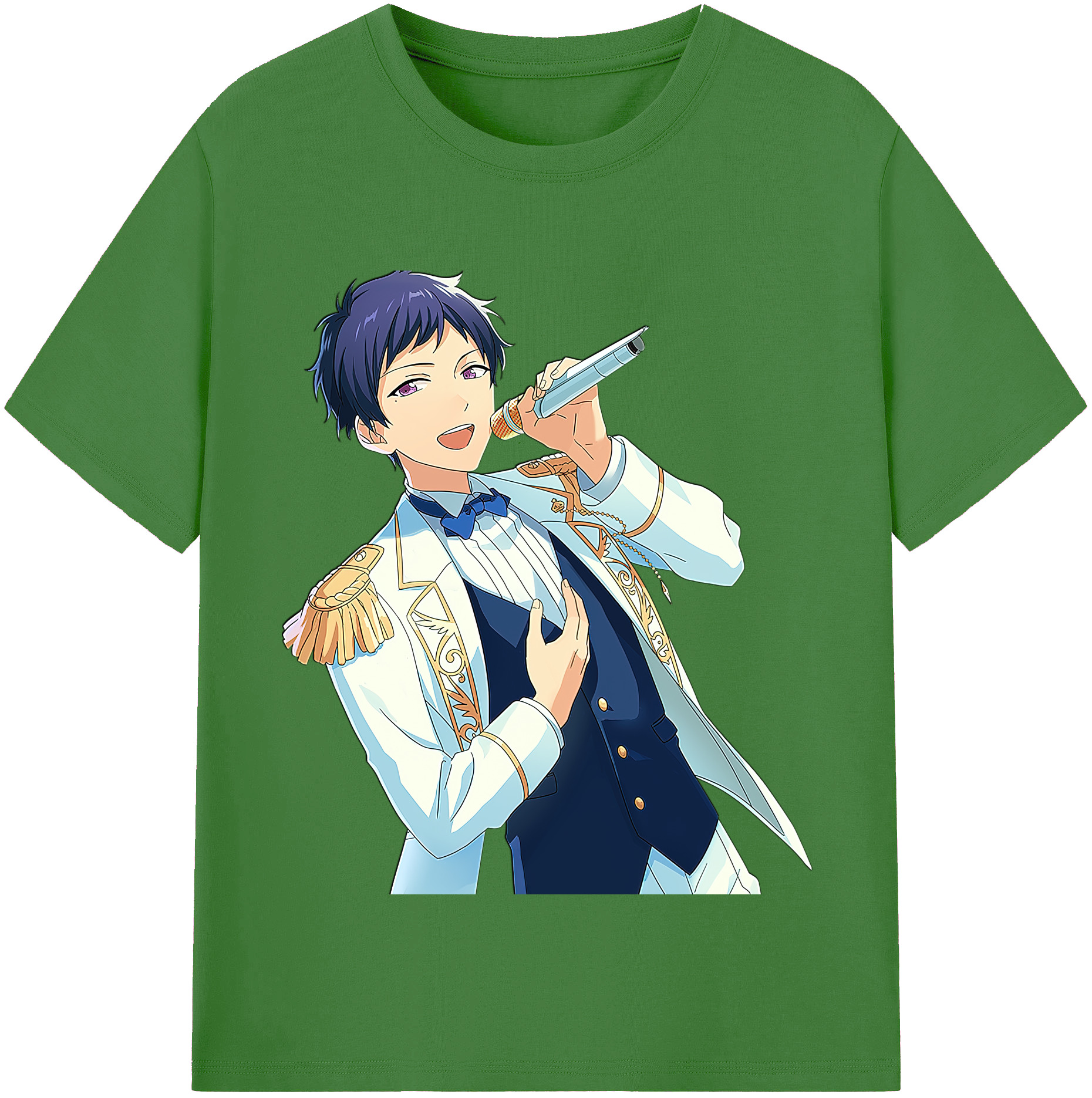 （画像用） あんさんぶるスターズ! Ensemble Stars レディースカジュアルプリントTシャツ（綿100％）